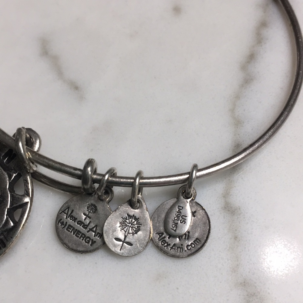 ALEX AND ANI COMPASS ROSE BRACELET - Picture 4 of 4